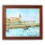 Mid 20th Century Mid Century French Coastal Harbor Scene, Framed For Sale