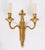 Antique French Louis Revival Three-Branch Ormolu Wall Lights, 1880, Set of 4 For Sale - Image 4 of 10