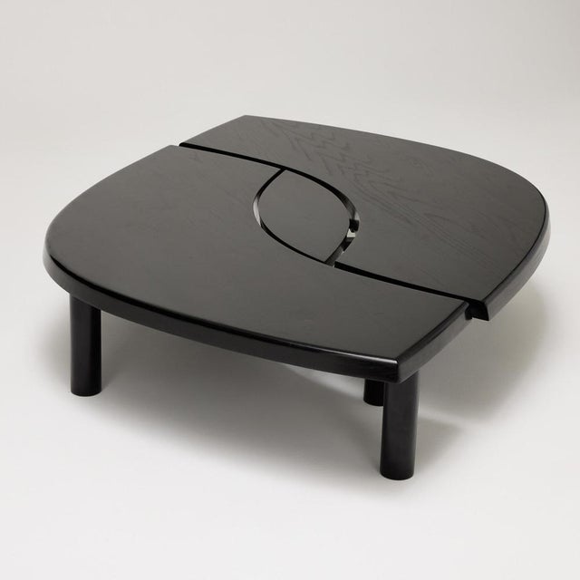 T22 Table in Special Black Edition by Pierre Chapos For Sale - Image 12 of 18
