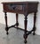 French Nightstands in Solid Carved Oak With Turned Columns, Set of 2 For Sale - Image 9 of 12