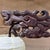 Vintage Chinese Chinoiserie Hand-Carved Hardwood Floor Lamp For Sale - Image 4 of 8