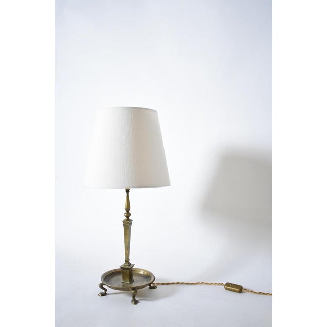 Vintage Bronze Table Lamp, 1960s For Sale - Image 3 of 6