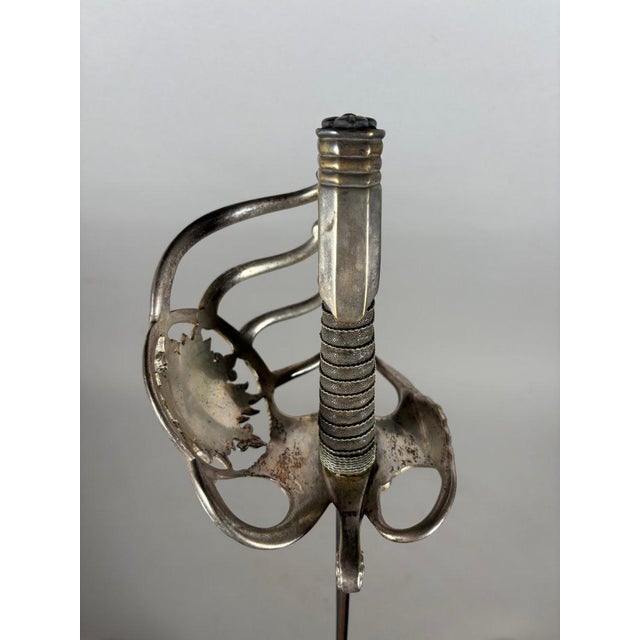 Sabre of the 2nd Company of Musketeers "Black" of the King's Household, Model 1814 Louis XVIII For Sale - Image 11 of 12