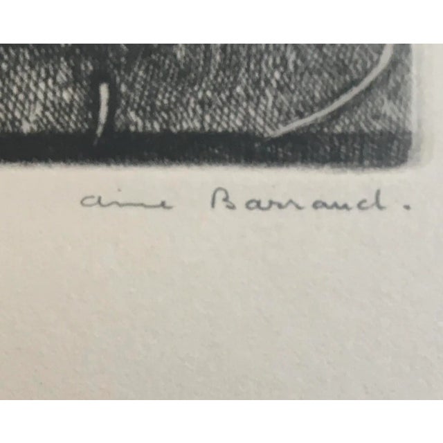 Modern Aimé Barraud, Les pommes, Etching For Sale - Image 3 of 10