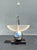 Vintage Postmodern Lucite and Chrome Lamp For Sale In West Palm - Image 6 of 7