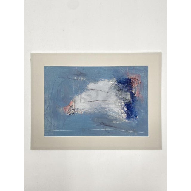 Manfred Nipp, Abstract Compositions, Paintings on Paper, 1990s, Set of 2 For Sale - Image 3 of 18