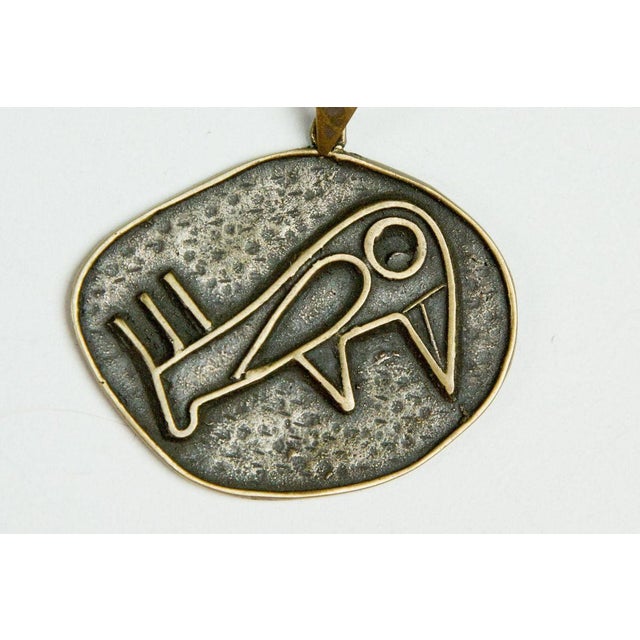 Handcrafted, rare, hungarian arts and crafts pednant, from the 1970's period - only the pendant, chain is not included. 17g