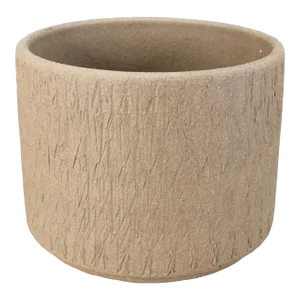 Gainey Ac-8 Nuts & Bolts Sgraffito Architectural Pottery Planter Mid Century