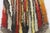 Hand-knotted in lush, high-pile wool in Sweden circa 1960-1970, this 2x4 vintage Swedish Rya runner rug is a bold new...