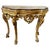 Stone Antique Giltwood Rococo Console Table with Marble Top, 1740 For Sale - Image 7 of 7