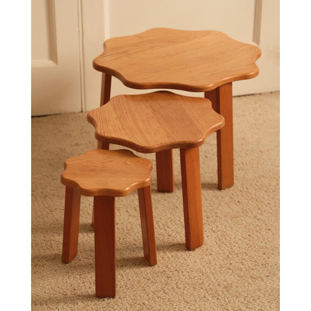 Vintage Nesting Tables, 1980s, Set of 3 For Sale - Image 10 of 10