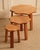 Vintage Nesting Tables, 1980s, Set of 3 For Sale - Image 10 of 10