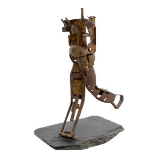 Abbott Pattison Running Figure Bronze Sculpture For Sale