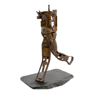 Abbott Pattison Running Figure Bronze Sculpture