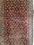 Vintage Tabriz Long Runner, Hand-Woven Wool, All Over Herati Pattern, Navy & Ivory, 3x16 For Sale - Image 10 of 16