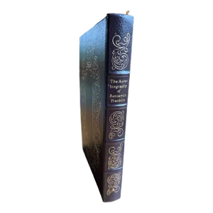 The Autobiography of Benjamin Franklin Leather Gilt 1976 Collectors Edition