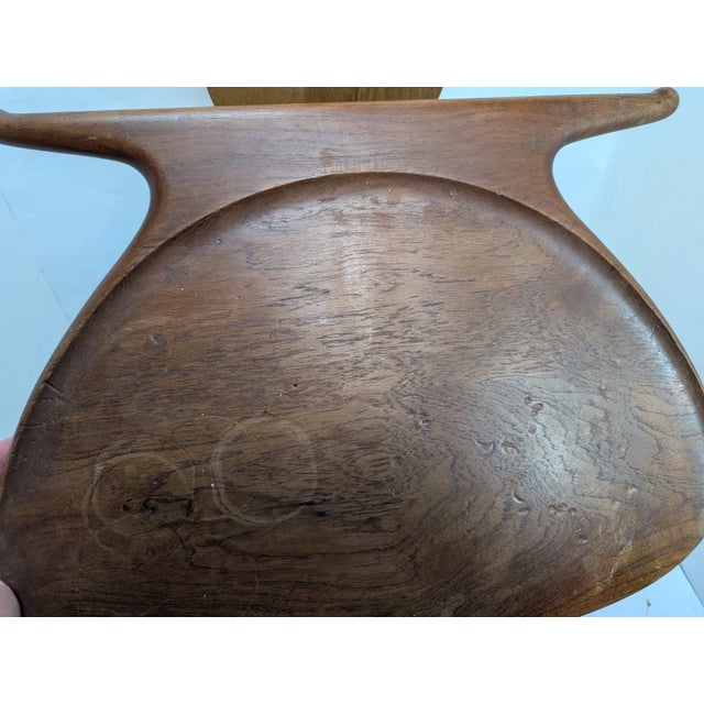 Brown 1950s Authentic Hans Wegner Valet Chair Jh540 Johannes Hansen Teak/Oak Stamped - MCM For Sale - Image 8 of 18