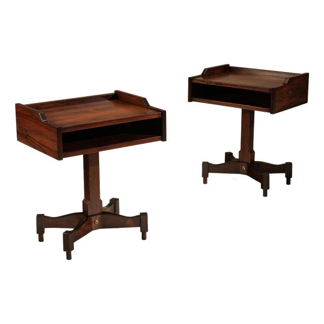Vintage Nightstands by Claudio Salocchi for Sormani, Italy, 1960s, Set of 2 For Sale
