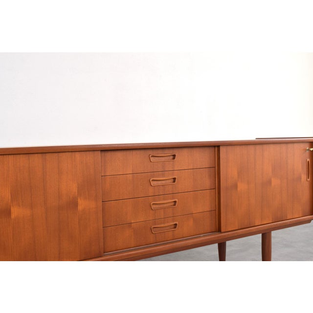 Mid-Century Modern Danish Teak Sideboard, 1960s For Sale - Image 16 of 18