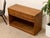 Mid-Century Modern Mid 20th Century Oak Double Drawer Cabinet With Lp Cubby For Sale - Image 3 of 12