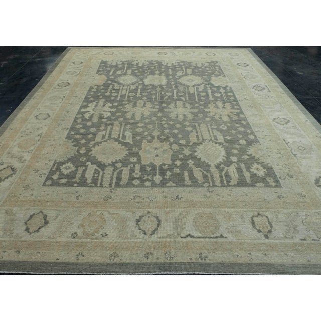 Turkish Oushak Antique Look Rug 9'10" x 12'5" #18640 Explore a curated collection of hallway runners, wool rugs, and...
