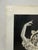 1940s Original Signed Graphite Illustration of Harlequin and Ballerina Dancers, 9.25 X 7.25 In. For Sale - Image 4 of 6