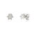 Not Yet Made - Made To Order 18k White Gold Celestial Diamond Star Stud Earrings- 2 Pieces For Sale - Image 5 of 7