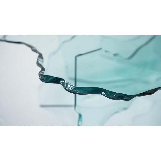 Glass Shell Coffee Table by Danny Lane for Fiam, 1980s For Sale - Image 12 of 13