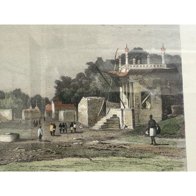 English Antique Hand Colored English Engraving by Montgomery Martin For Sale - Image 3 of 10