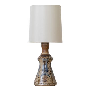1960s French Ceramic Lamp by Jean-Claude Courjault For Sale