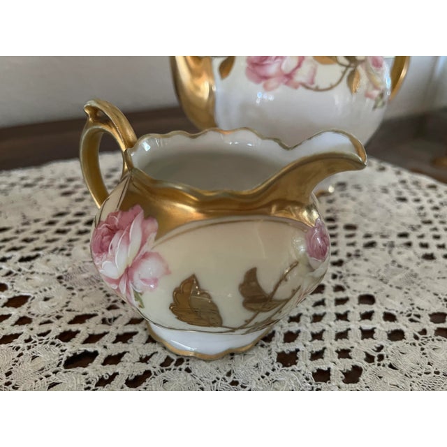 Ceramic Antique Mz Austria Tea Set- 3 Pieces For Sale - Image 7 of 11