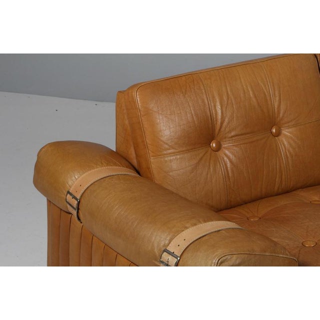 Brutalist Danish Brutalist 2-Seater Sofa, 1970s For Sale - Image 3 of 8