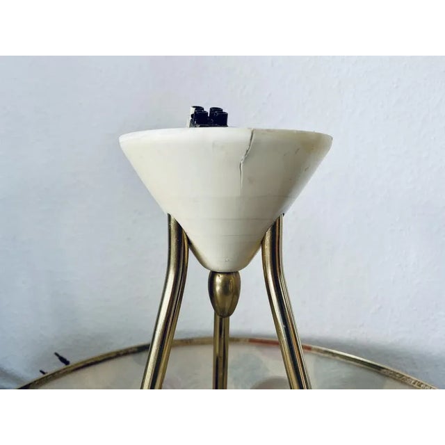Mid-Century Cream Ceiling Lamp from Erco, 1950s For Sale - Image 18 of 18