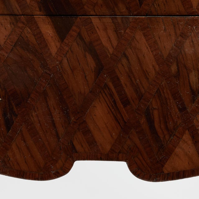 Vintage Italian Inlaid Bombay Commode or Chest For Sale - Image 13 of 16