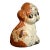 Scarce Antique Hubley Cast Iron Puppo Doorstop Brown Color Variant Grace Drayton 1920s #75 For Sale
