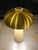 Porcini Travertine Brass Table Lamp For Sale - Image 10 of 10
