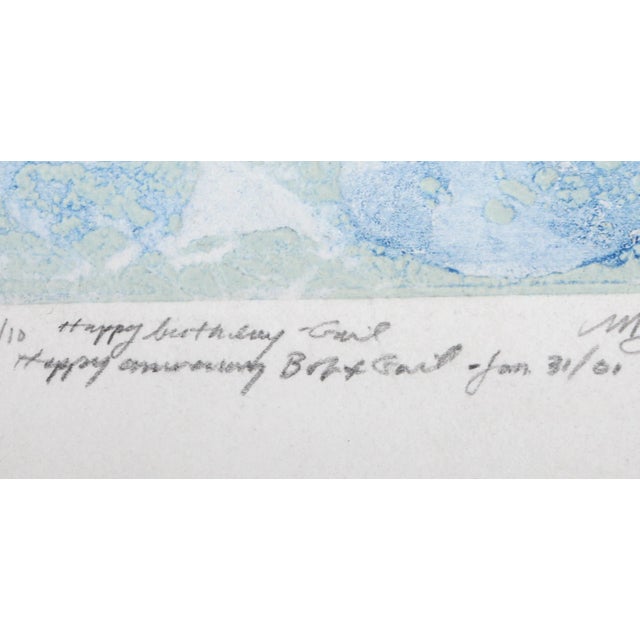 2000 - 2009 Happy Birthday, Martin Barooshian Intaglio With Aquatint on Paper, Signed, Dated and Titled in Pencil For Sale - Image 5 of 6