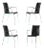 Dietiker Poro L Minimalist Dining Chairs - Set of 4 For Sale
