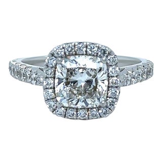 Cartier Platinum Destinée Diamond Ring 2.31ct 5.43g, Size 5.5 For Sale