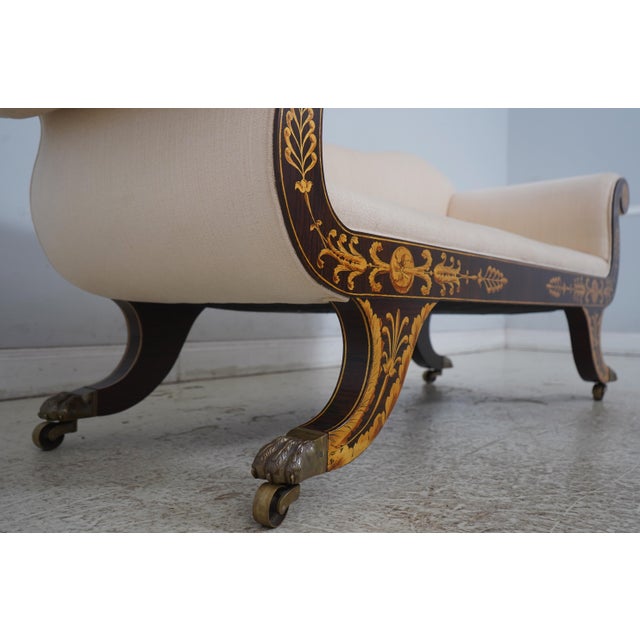 Fine Quality Vintage Baltimore Grecian Style Sofa Settee For Sale - Image 15 of 18