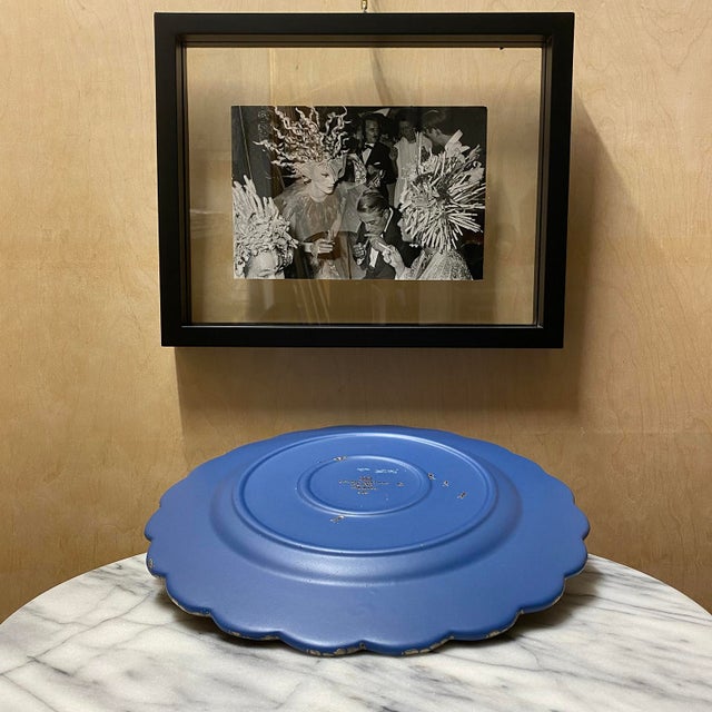 Mid 20th Century Two Emilia Castillo Ceramic and Silver Inlay Plates For Sale In Los Angeles - Image 6 of 16