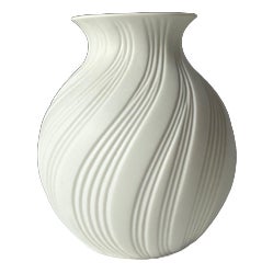 Bisque Porcelain 0216 Vase by Manfred Frey for Kaiser For Sale
