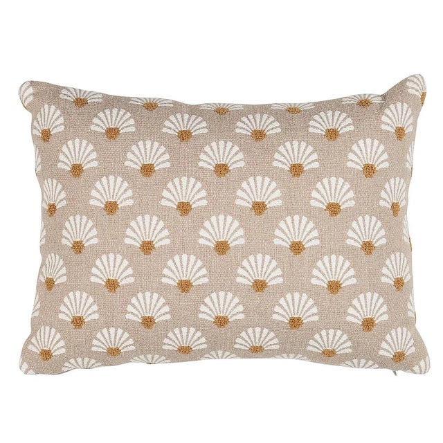 Contemporary Schumacher Bellini Indoor/Outdoor Pillow 16" x 12" in Sand For Sale - Image 3 of 3