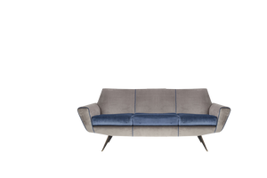 Model 548 3-Seater Sofa by Lenzi for A.P.A. Quarrata-Pistoia, 1960s