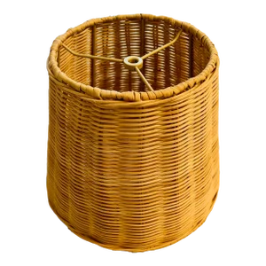 1990s Wicker Lamp Shade