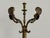 1960s Vintage Brass Coat Rack with Shield Hooks and Twisted Column, 1960s For Sale - Image 5 of 18