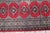 Textile 1950s, Mid-Century Vintage Uzbek Bukhara Style Wool Runner 2.8' X 7.9' For Sale - Image 7 of 12