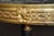 1940s 1940's French Marble Top Bronze Ormolu Mounted End Table Manner of Weisweiller For Sale - Image 5 of 10