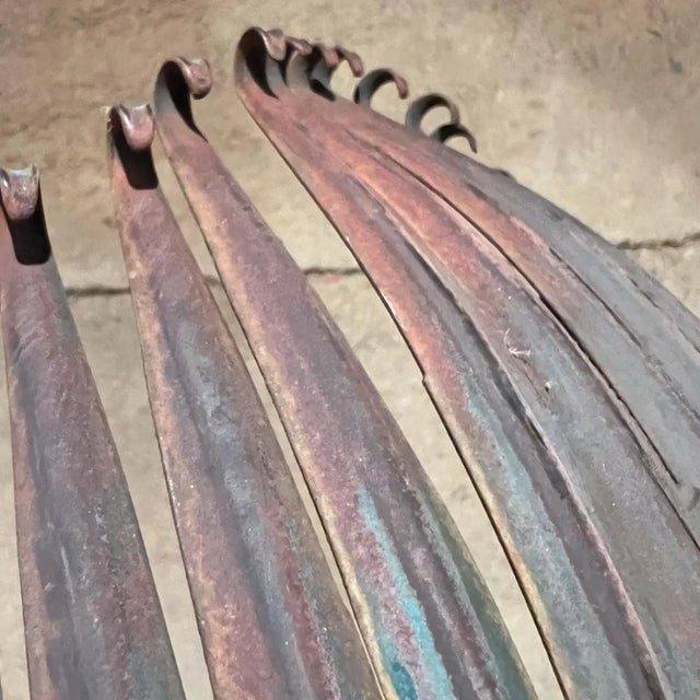 1970s Modern Silver Leaf Tray Decorative Dish For Sale - Image 10 of 11