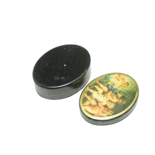 Wood Japanese Lacquerware Box, 1960s For Sale - Image 7 of 8